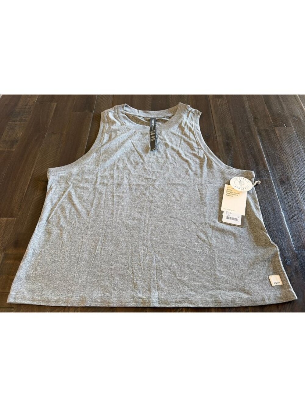NWT - Vuori Women's Energy Top Heather Grey VW123